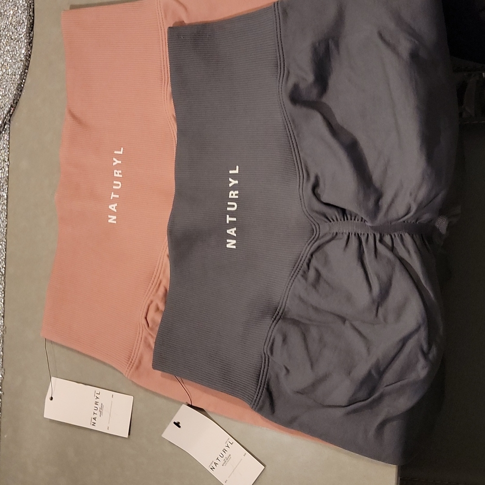 2 pair Naturyl by NIYKEE bike shorts